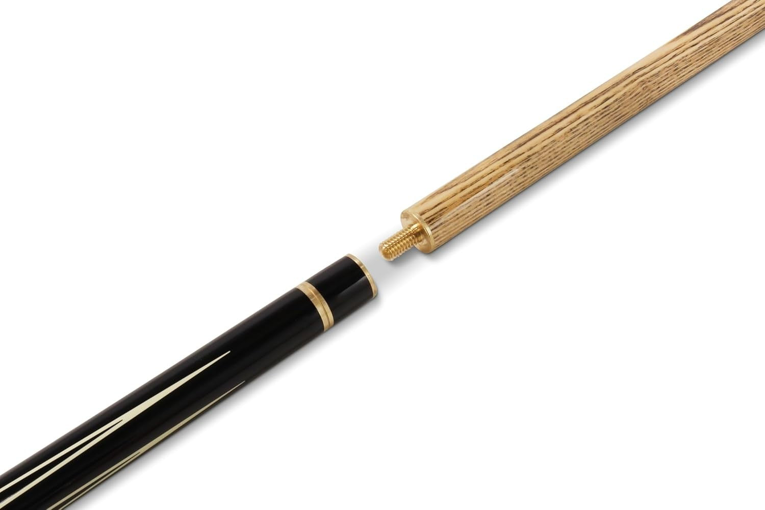 57in Adjustable Pool Cue 8mm Tip Ash Shaft 4pc Shorten to 45in