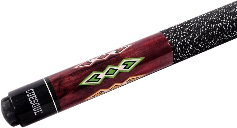 58in Canadian Maple Pool Cue 19-21oz 13mm Tip Irish Linen Wrap