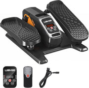 Under Desk Elliptical Machine, 12-Speed Pedal Exerciser, Remote & LCD Display