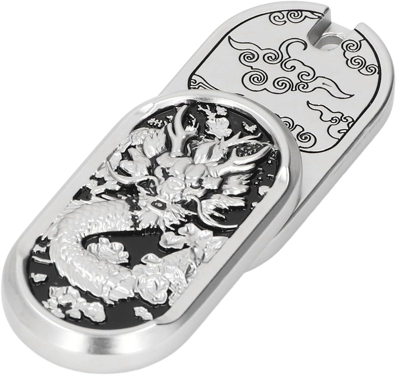 Dragon Metal Push Slider Magnetic Fidget 3 Mode 360° Stress Relief