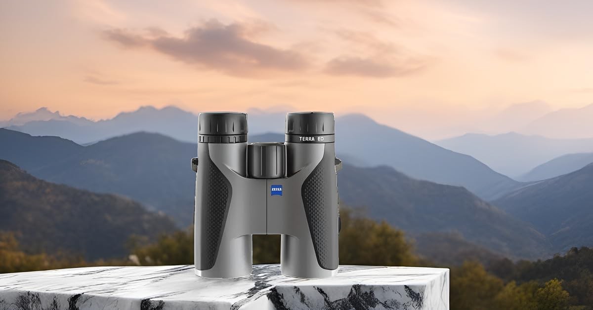 8x42 Waterproof Binoculars HD ED Glass Lightweight Outdoor Travel + Cleaning Kit