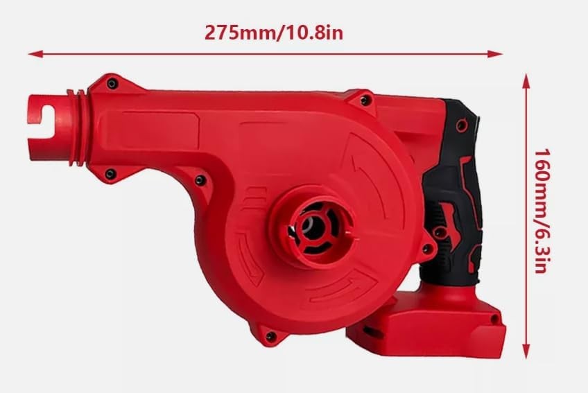 Cordless Leaf Blower Vacuum 2-in-1 120MPH 20000RPM Handheld Garden Cleaner