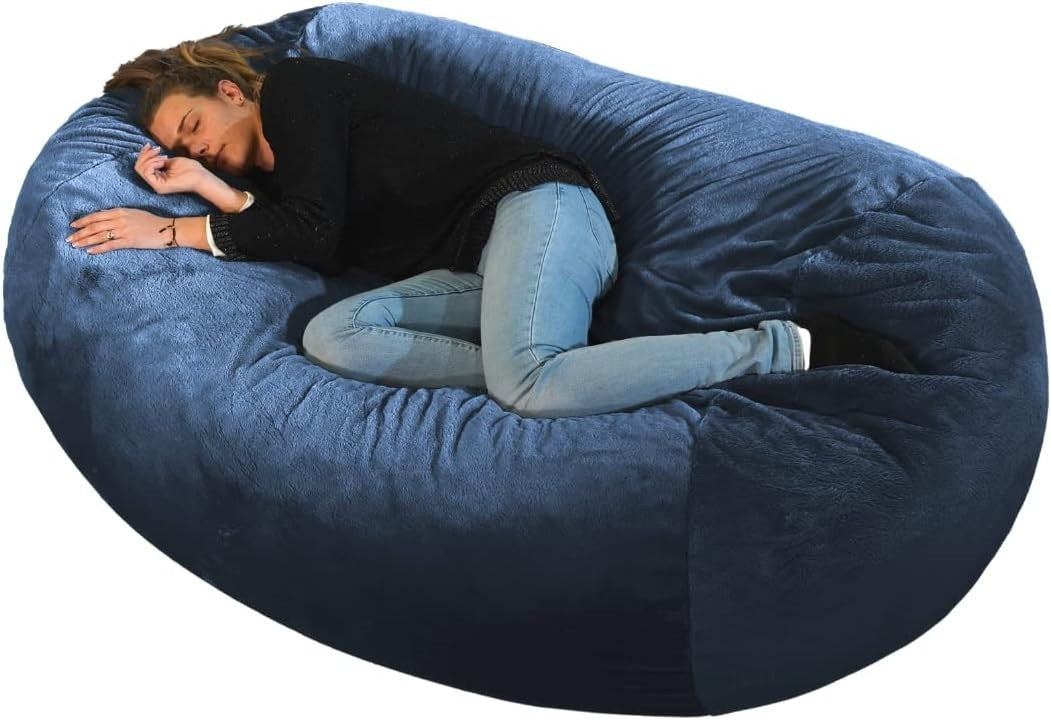 Giant Memory Foam Bean Bag Chair for Adults Kids Lounge Sofa Bed