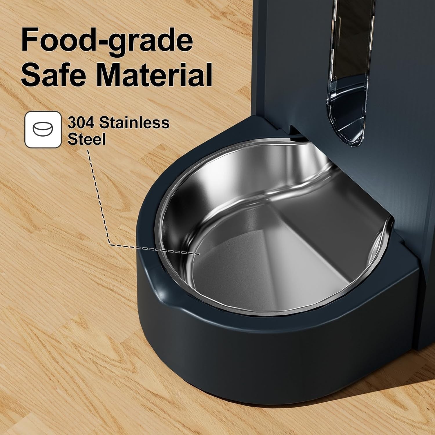 2 in 1 Pet Feeder Water Dispenser 6L Gravity Food Station BPA Free