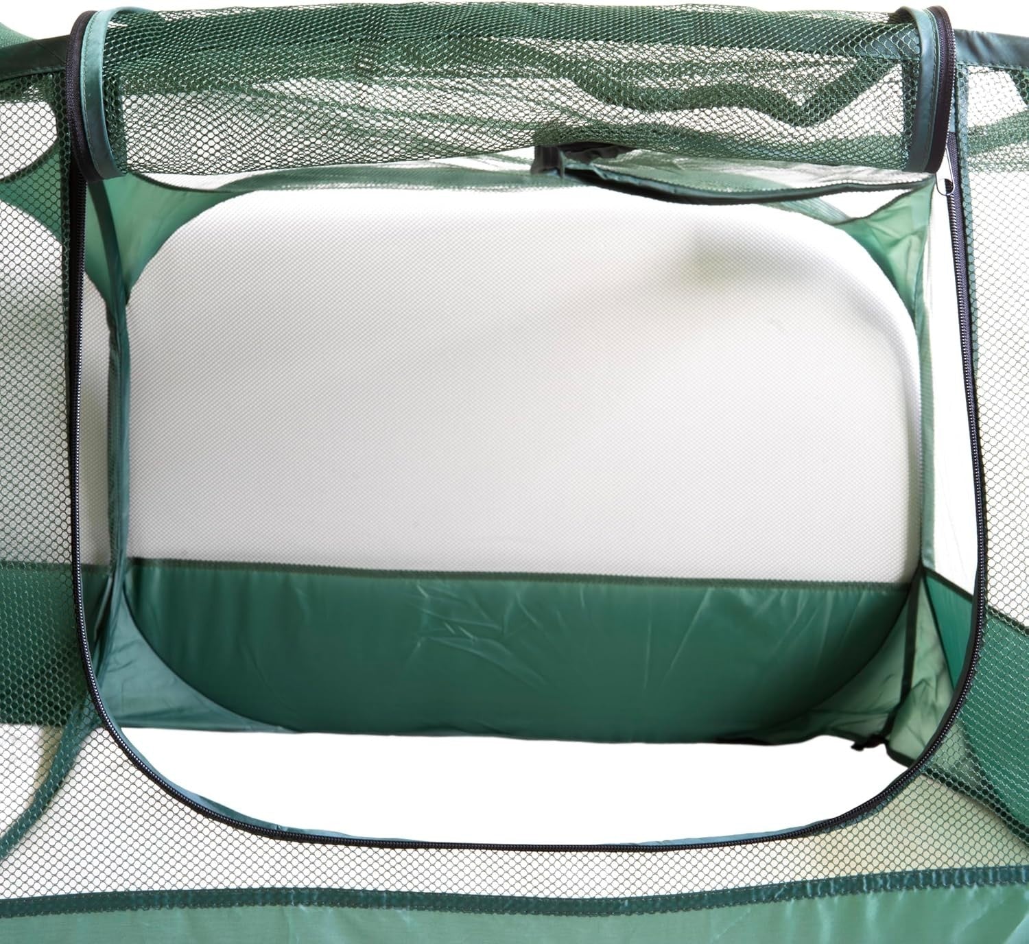 Portable Chicken Coop Run Foldable Playpen 183x91x61cm Mesh