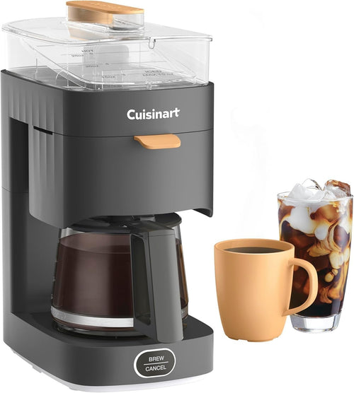 5 Cup Coffee Maker Drip Machine Auto Shut Off Compact Glass Carafe Black