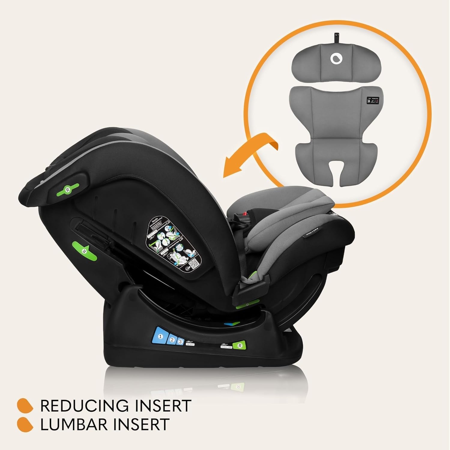 i-Size Baby Car 0–12 Years 40–150cm Rear & Forward Facing Recline