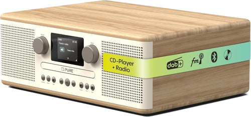 CD Player DAB+ FM Radio Bluetooth Stereo Music System USB AUX Alarm