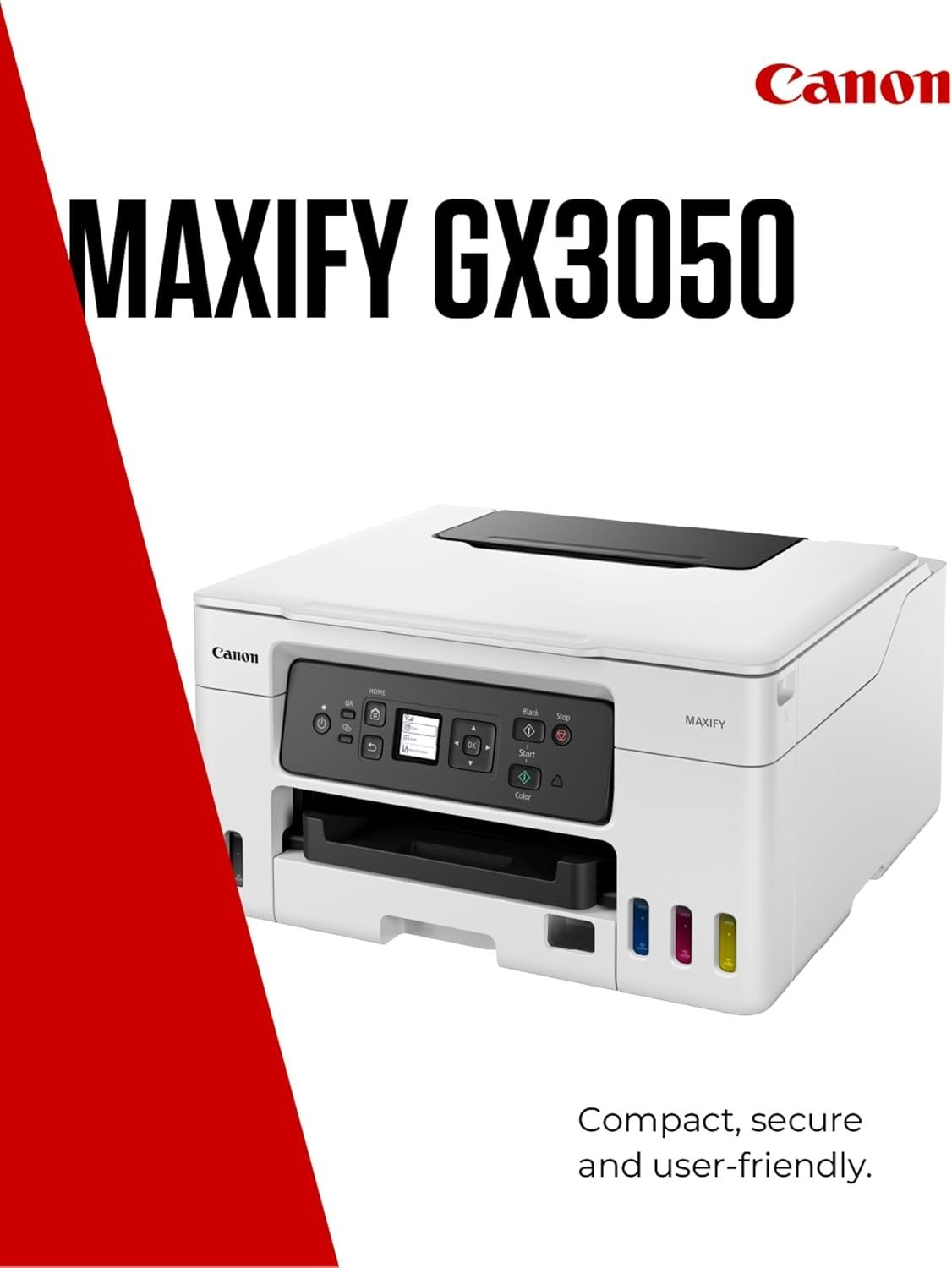 A4 Colour MegaTank Inkjet Printer 3-in-1 Wireless Auto Duplex GX3050