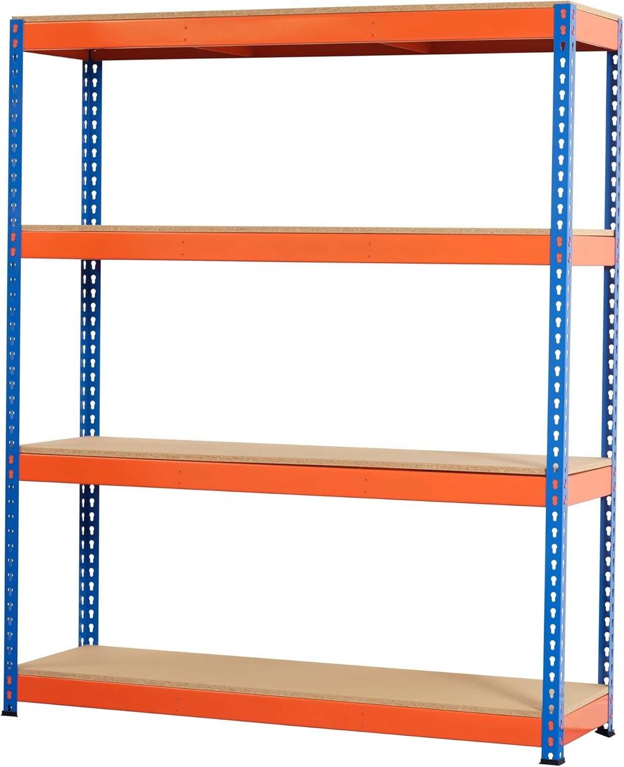Heavy Duty 4-Tier Garage Shelf 400KG per Shelf 180x150x60cm Metal