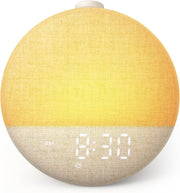 Sunrise Alarm Clock Wake Up Light White Noise 29 Sounds Night Lamp