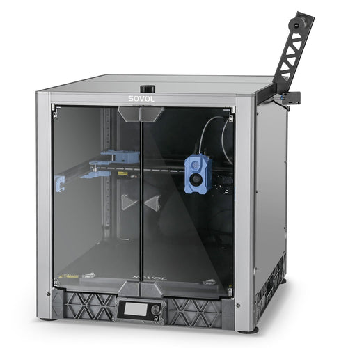3D Printer Metal Enclosure Tempered Glass Noise Reduction Heat Control