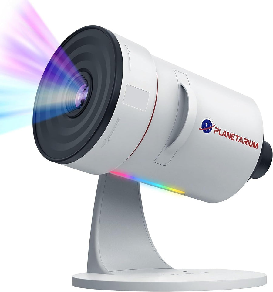 Galaxy Star Projector Planetarium 7 Color Night Light 10 Scene USB