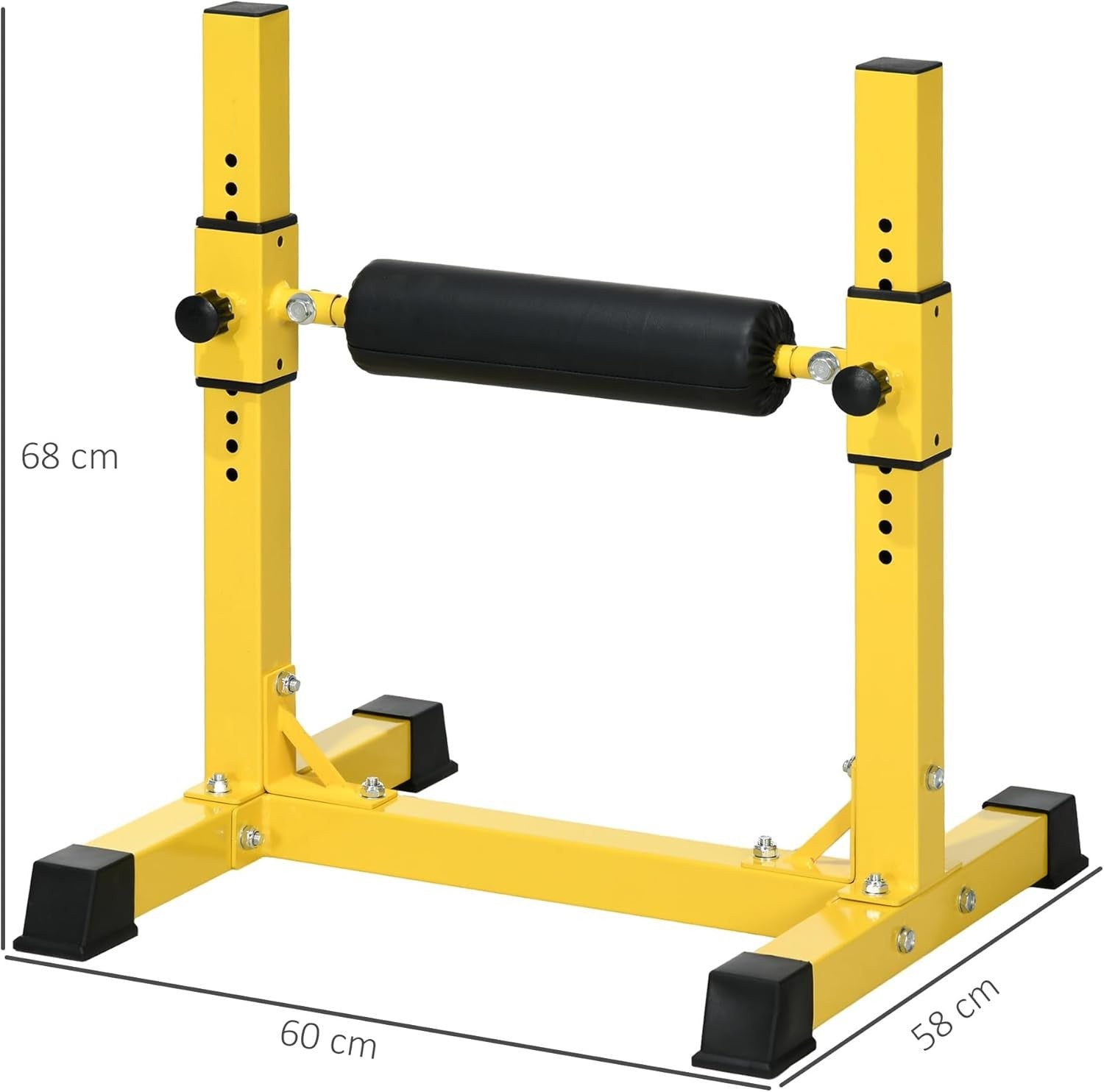 Bulgarian Split Squat Stand Adjustable Leg Roller Glute Trainer