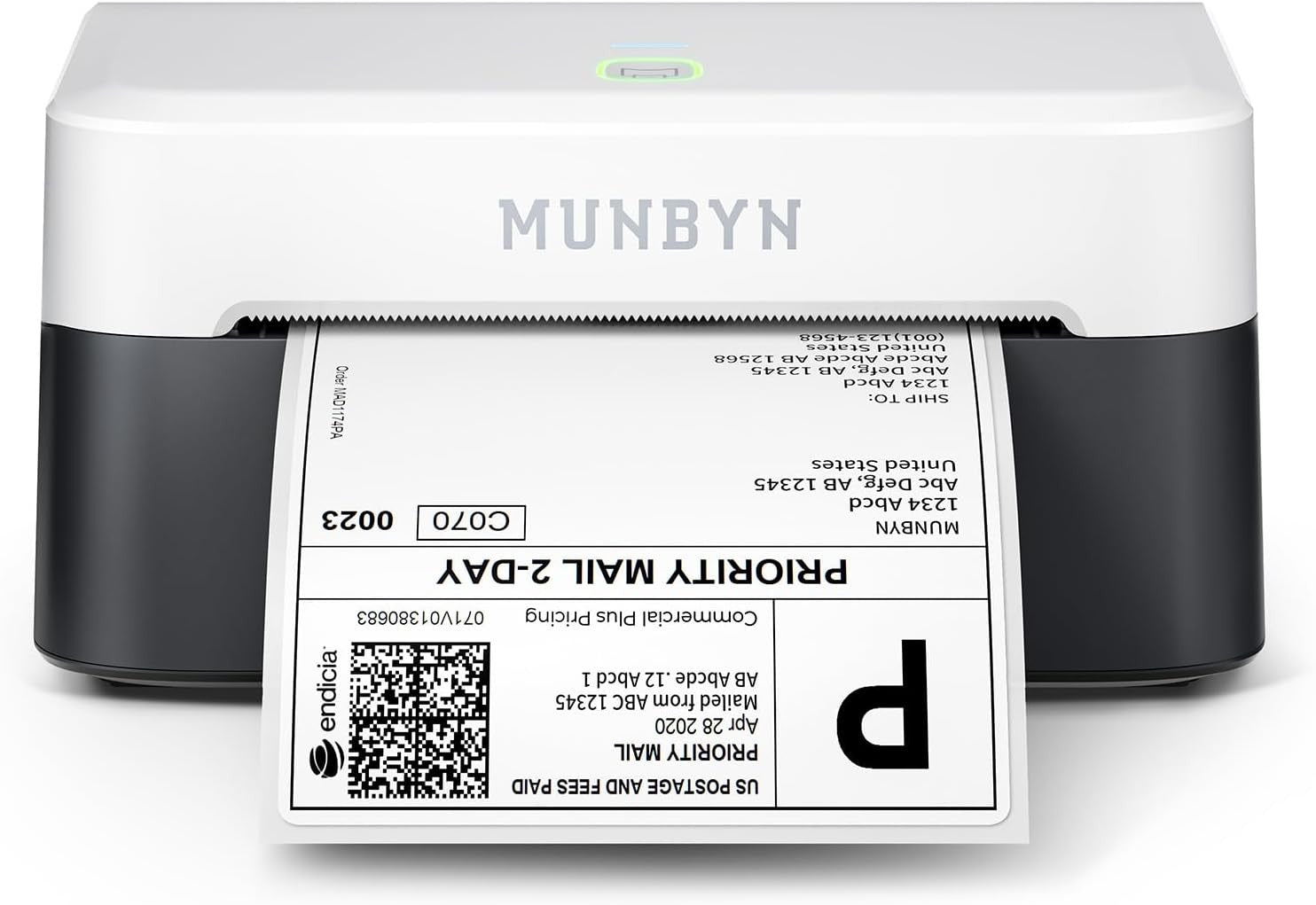 Bluetooth Shipping Label Printer 4x6 Thermal Wireless USB
