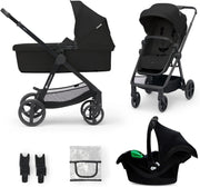 3 in 1 Baby Travel System 22kg, i-Size Car Seat, Easy Fold Pram