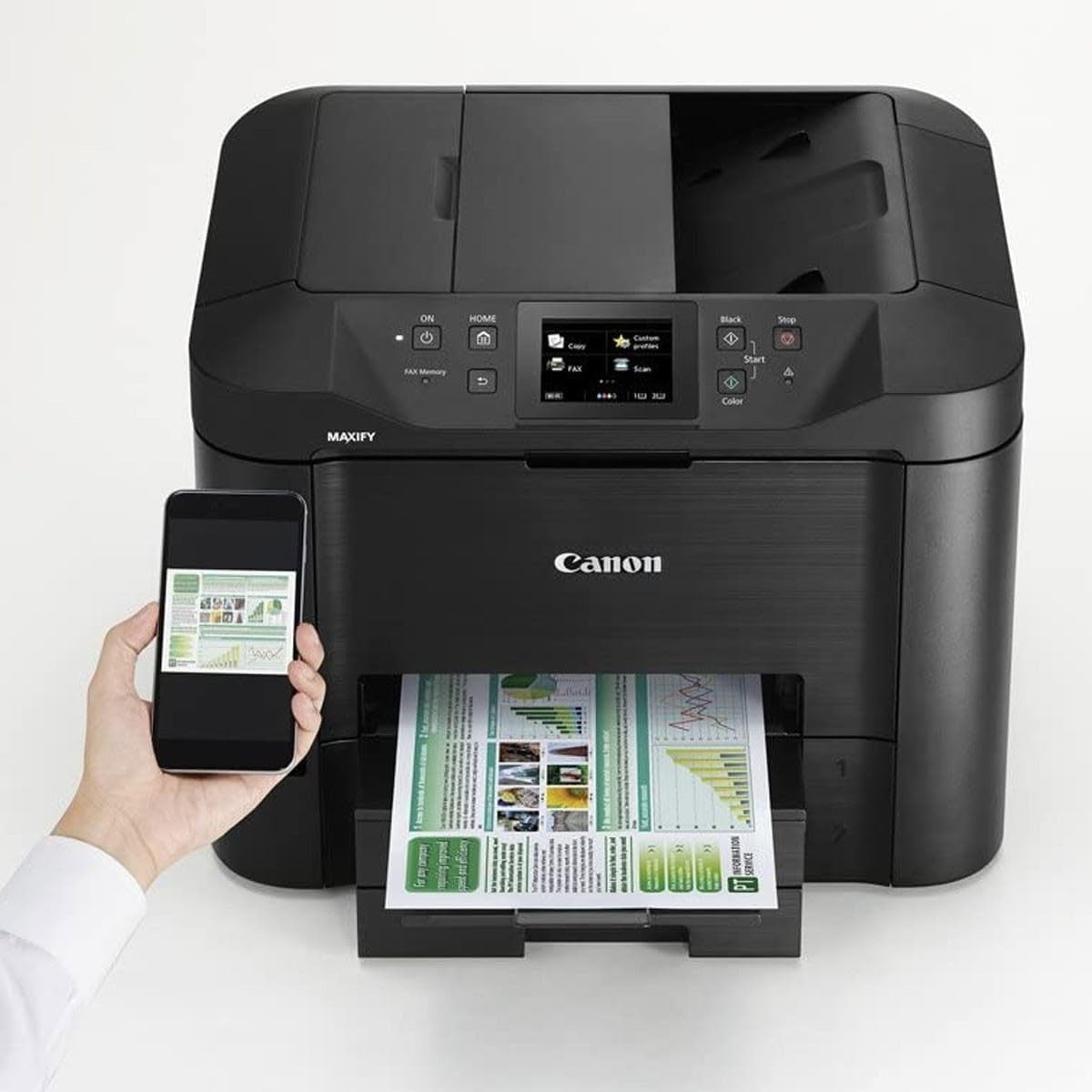 A4 Colour Inkjet Printer Wi-Fi Ethernet Duplex 1200x1200DPI