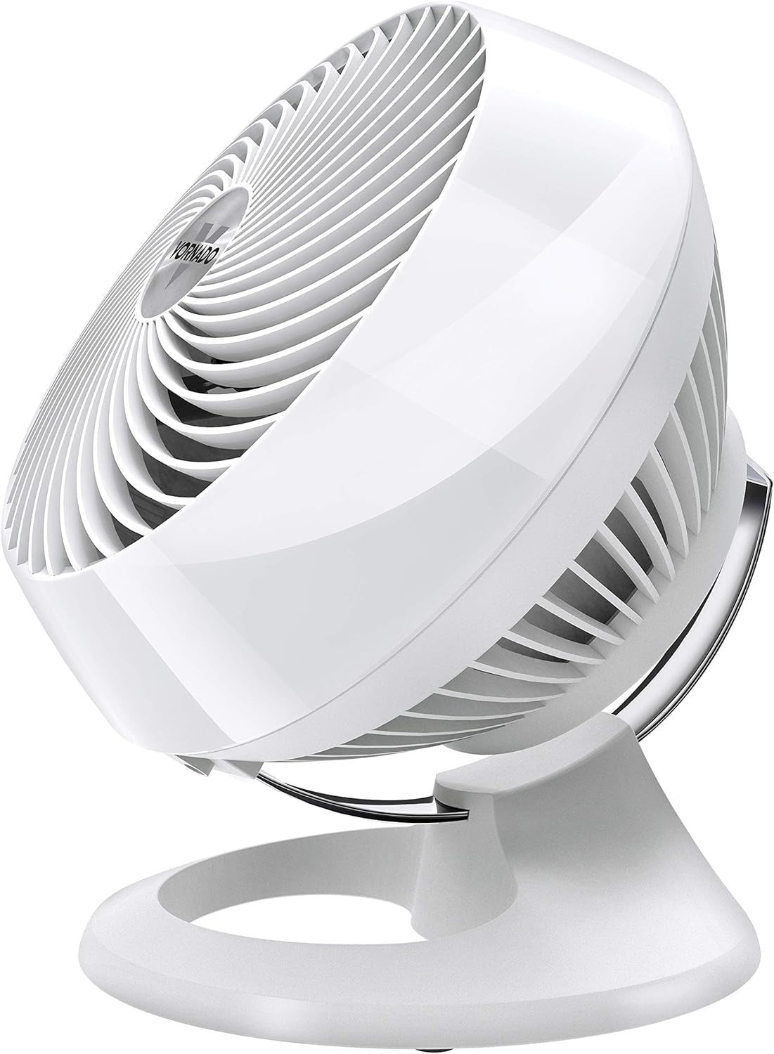 Whole Room Air Circulator – 4-Speed Quiet Table Fan w 3-Blade Design & 56W Motor