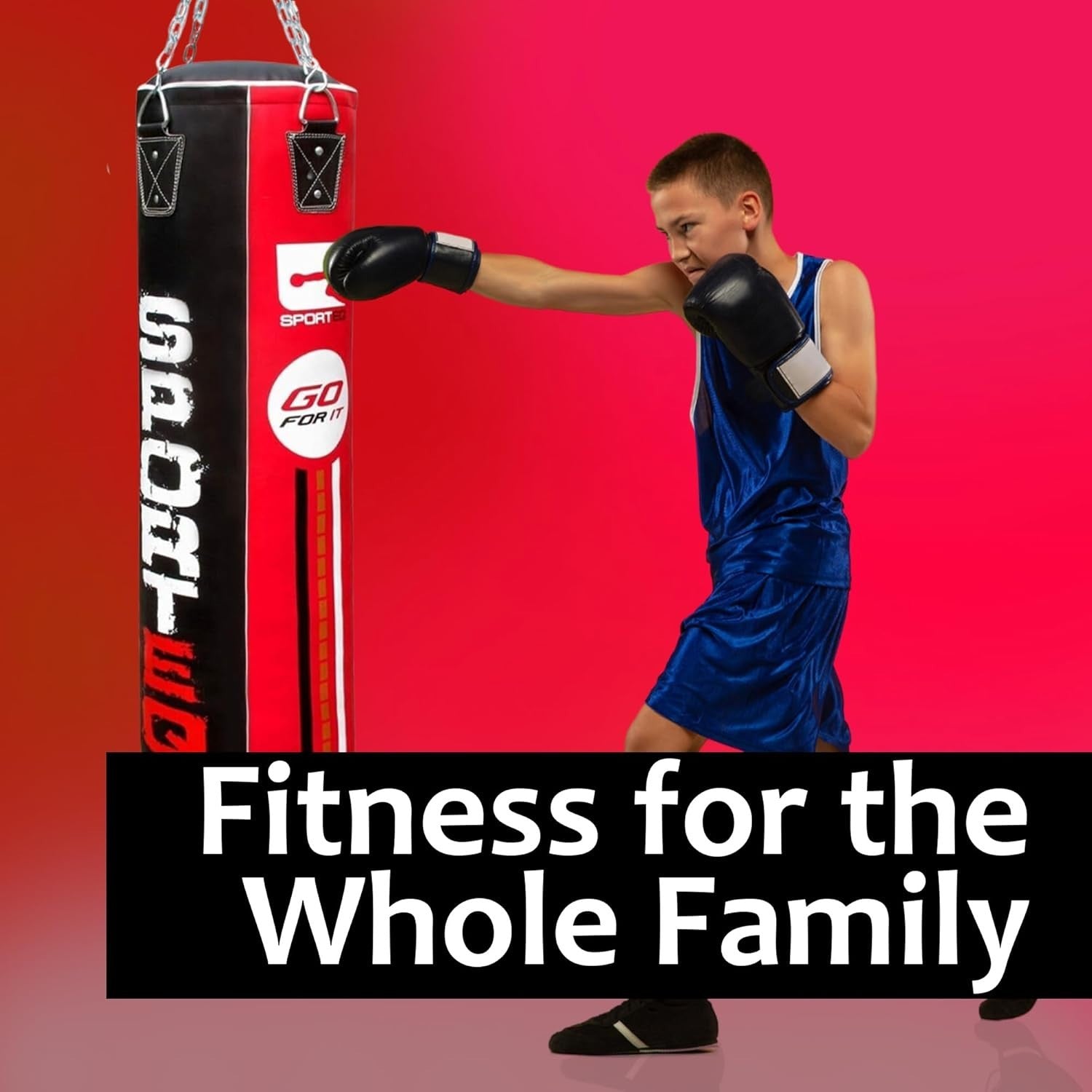 Heavy Filled 5FT Punching Bag Boxing MMA Kickboxing Training