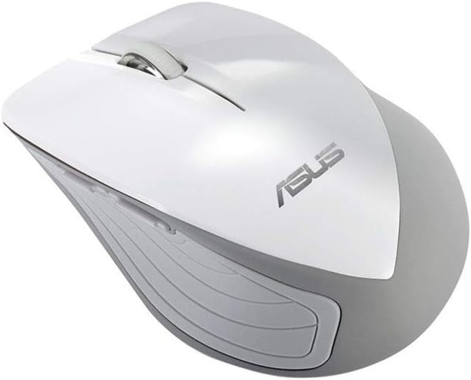 Wireless Optical Mouse 1600 DPI USB Nano Receiver White