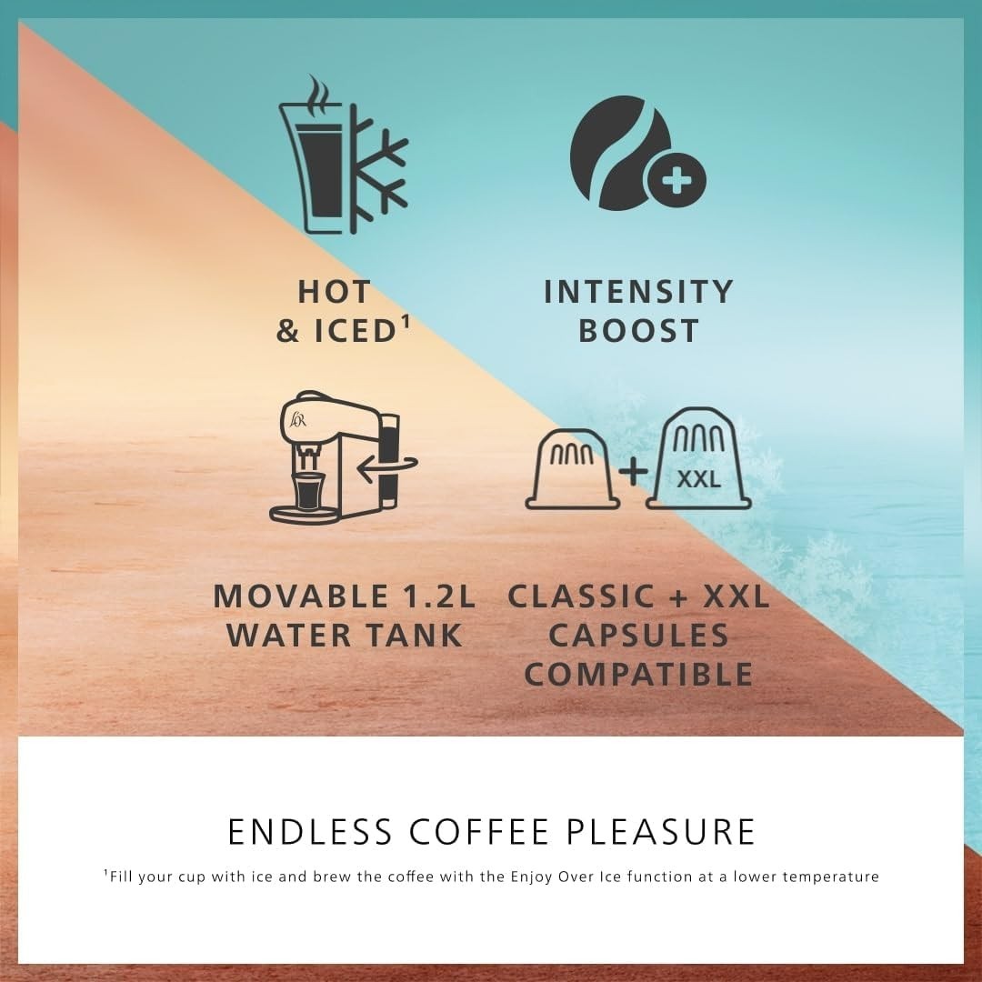 19 Bar Capsule Coffee Maker | Dual Recognition Espresso Machine