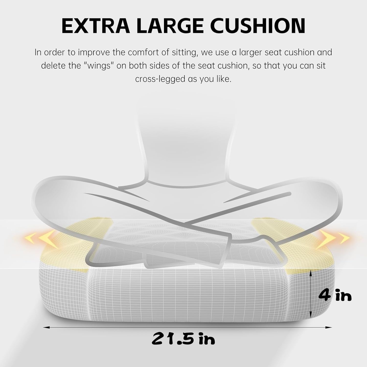 Reclining Gaming Chair with Footrest 300lbs Ergonomic Red