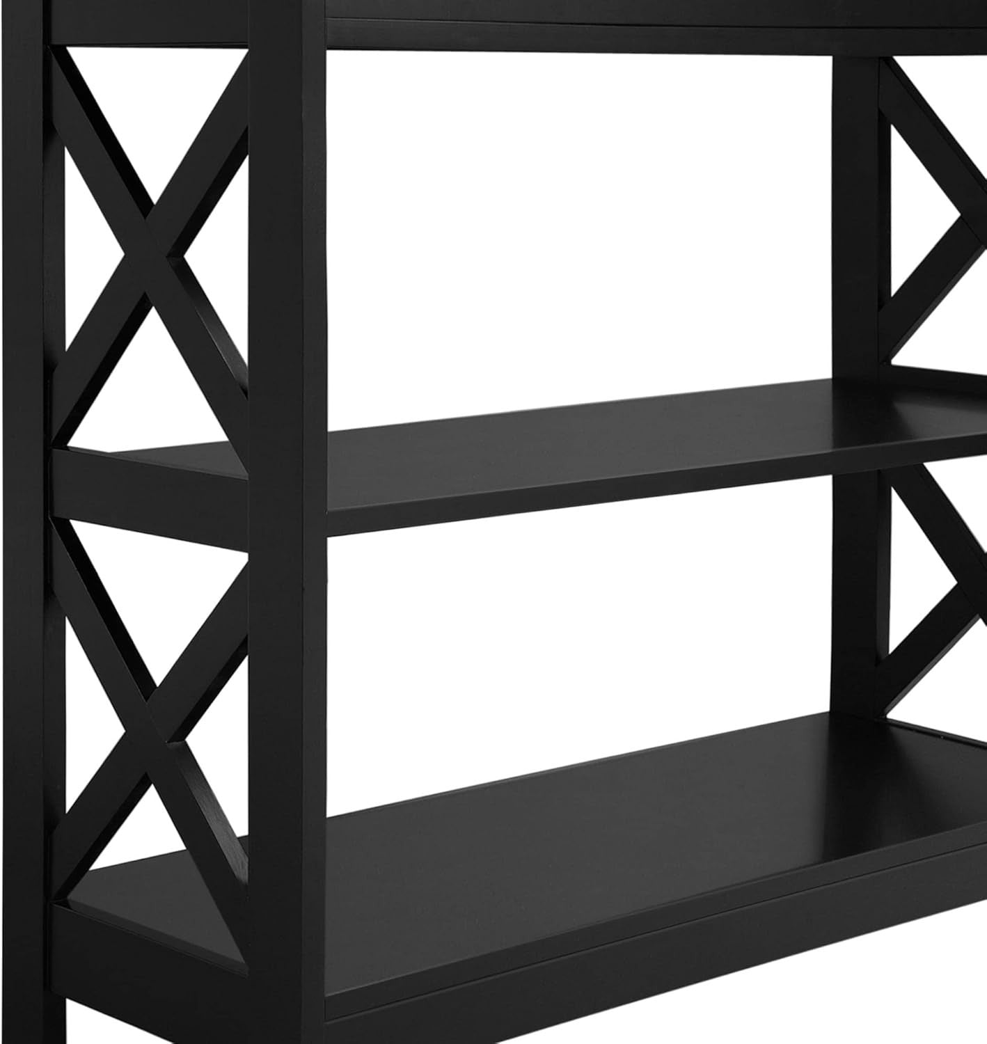 Console Table with Drawer & Shelf, 3-Tier Entryway Sofa Side Table, 100x30x80cm