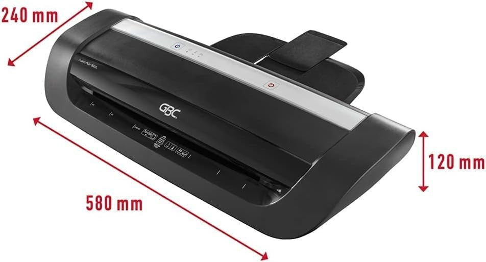 A3 Office Laminator Fast 1 Min Warm Up Auto Reverse 75–250 Mic Pro Use