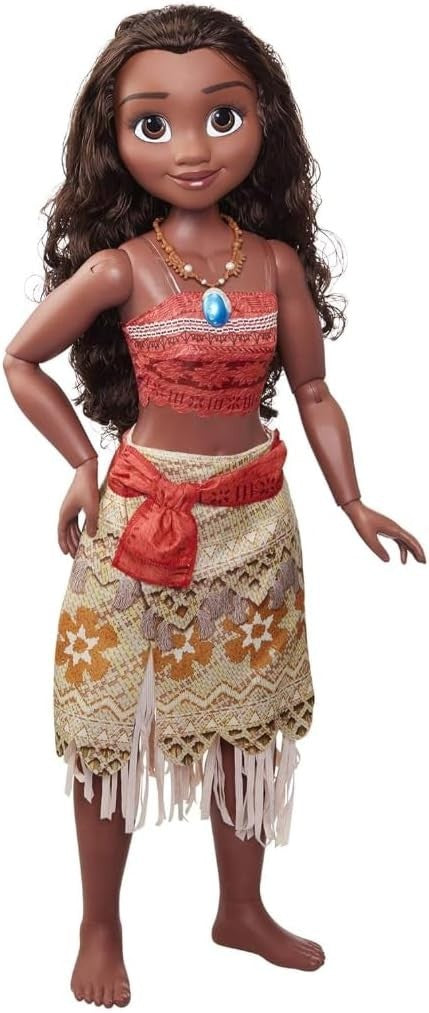 32in Princess Doll My Size Articulated Wavy Hair Necklace Gift