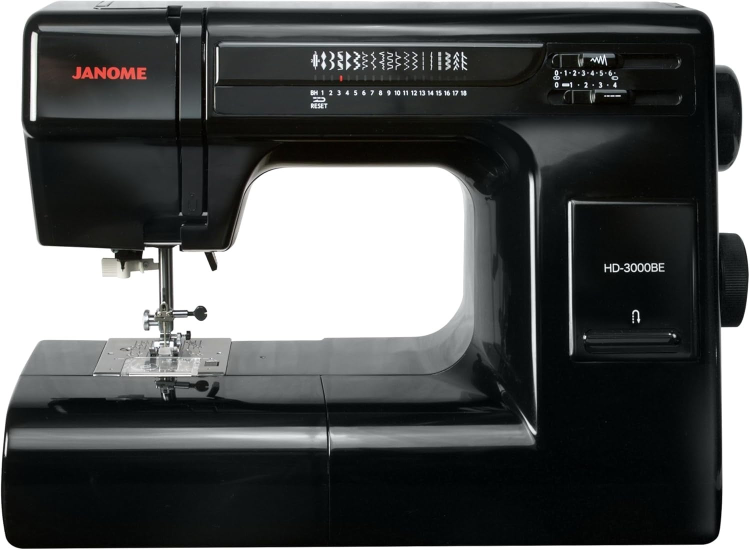 Heavy Duty Sewing Machine 18 Stitches Auto Threader Free Arm LED