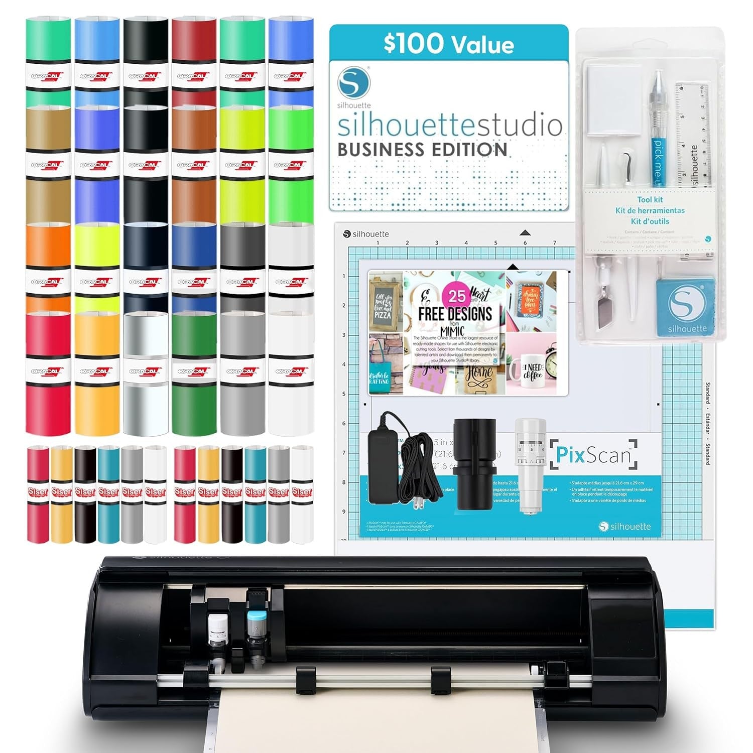 Vinyl Cutting Machine Starter Bundle Craft Cutter 12x12 Design System