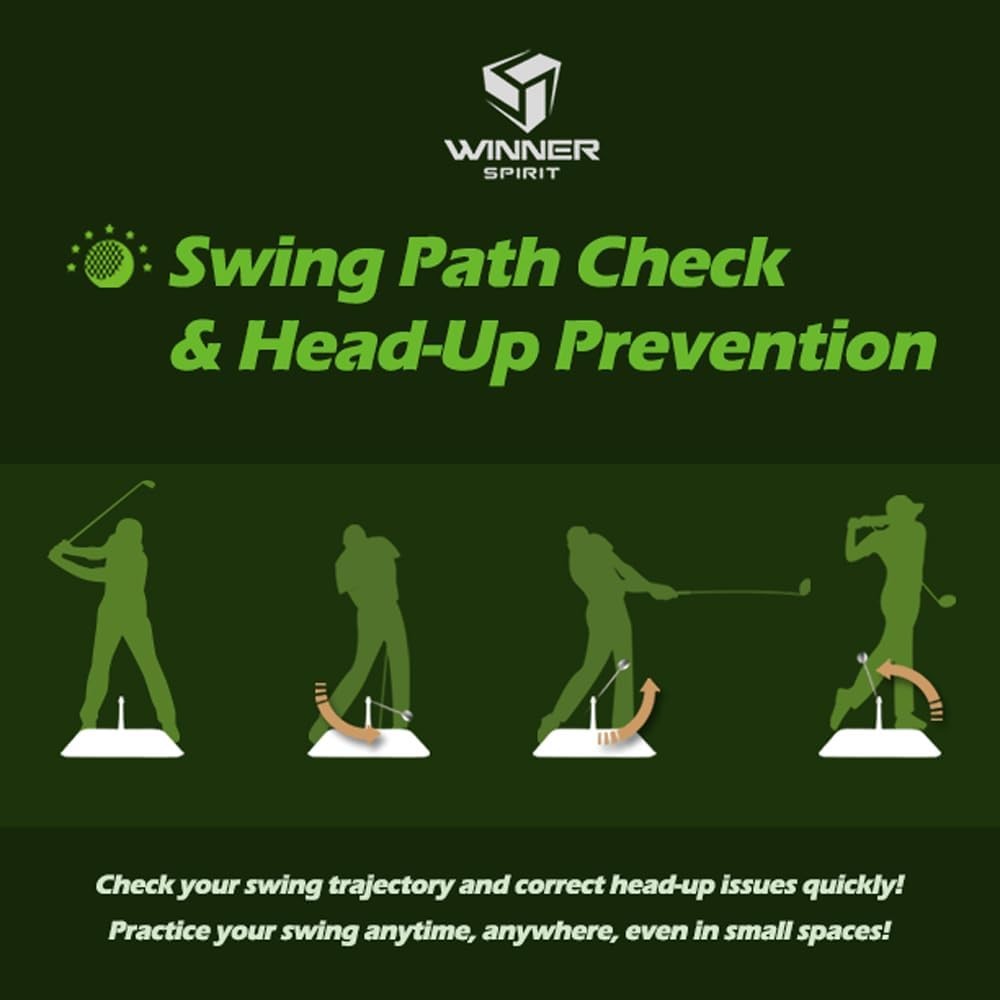Golf Swing Trainer Impact Path Groover Adjustable