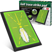 Golf Swing Mat Divot Board 12x17in Swing Path Trainer Indoor