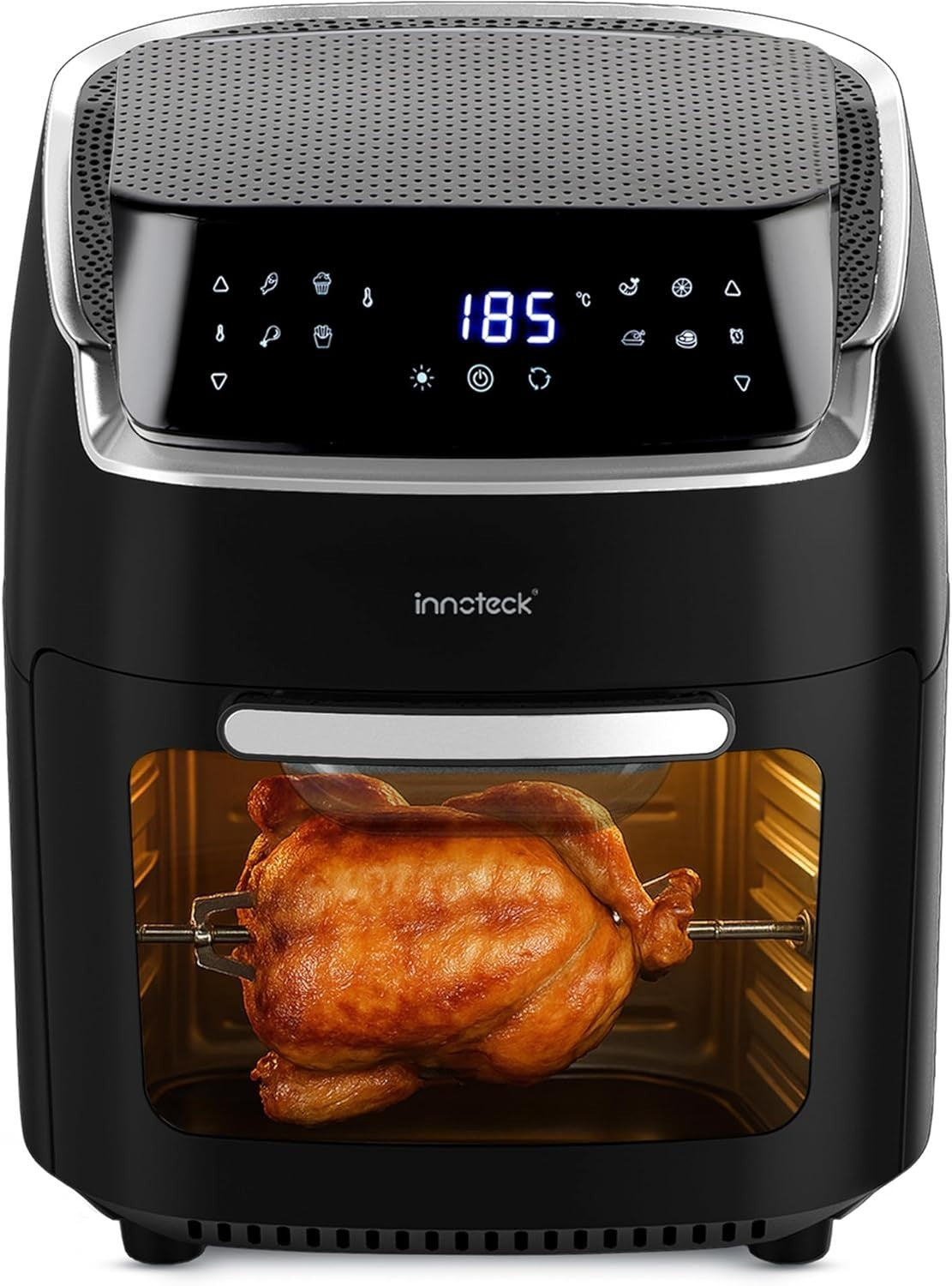 12L Digital Air Fryer Oven with Rotisserie | 8 Presets | Large Family Size