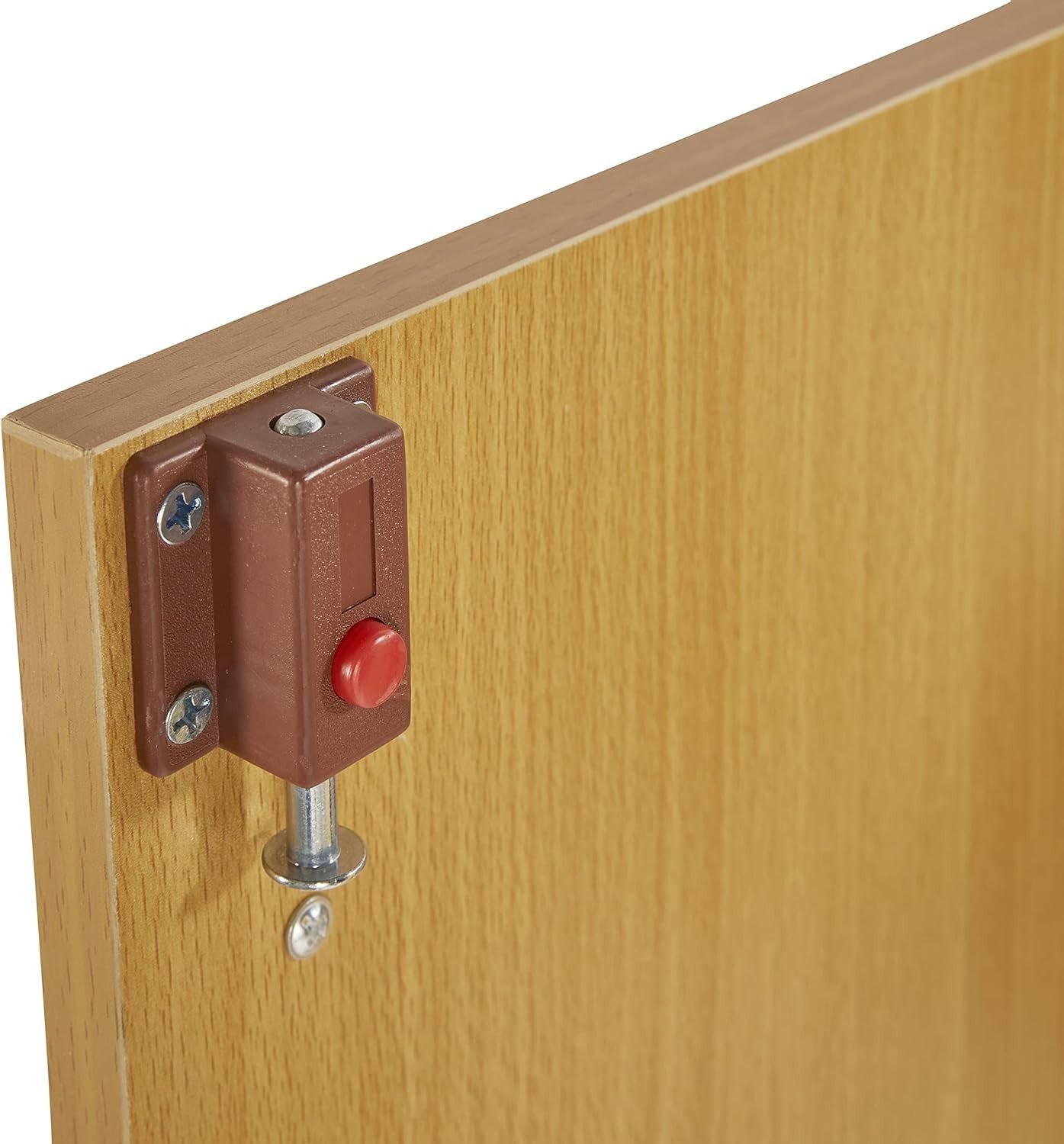 Beech 2 Door Lockable Office Storage Cabinet with Adjustable Shelf 75cm