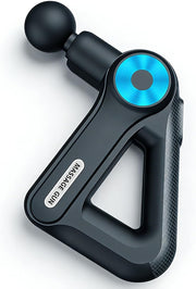 Deep Tissue Massage Gun 9 Speed Levels Ergonomic Handle Wireless Muscle Relief