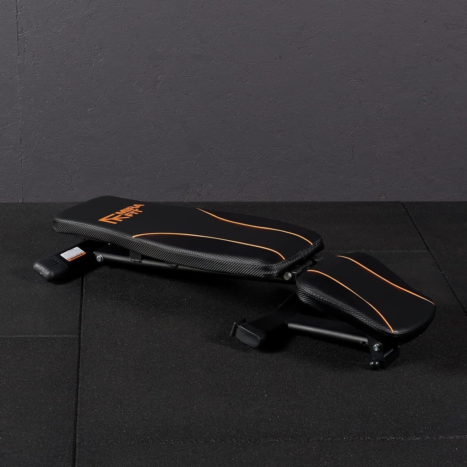 Foldable Adjustable Weight Bench Flat Incline Compact Home Gym