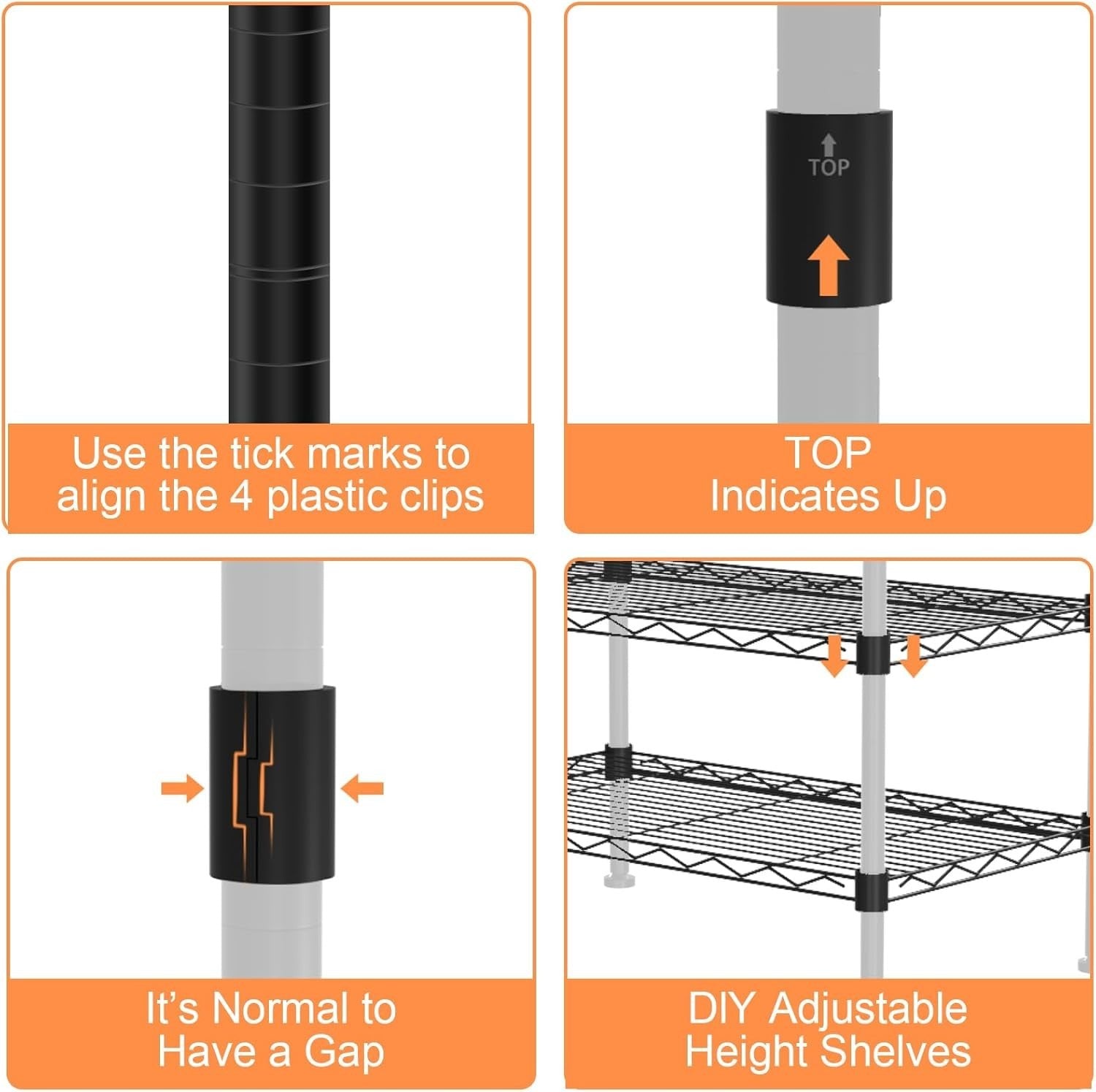 Heavy Duty 3-Tier Clothes Rail with Wheels & Double Rods – Black 90×40×200cm
