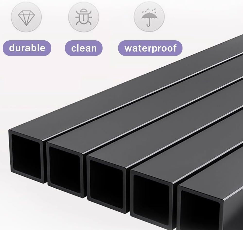 100cm Black Desktop Bookshelf 2-Tier Desk Hutch Pegboard Storage Display Shelf