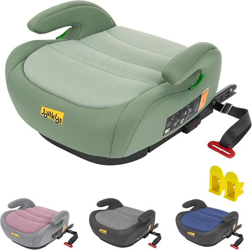 i-Size ISOFIX Booster Seat 125–150cm Group 2/3 Travel Seat