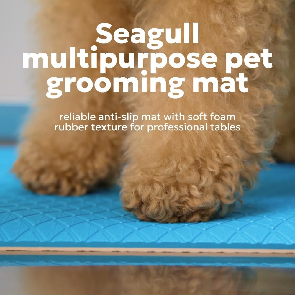 Dog Grooming Table Mat Non Slip Anti Fatigue Waterproof Soft Rubber