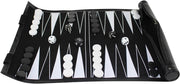 13 Inch Roll Up Backgammon Set Travel Folding Board Portable Strategy Game