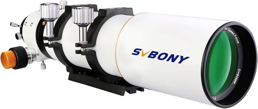 SV503 80MM F7 ED Refractor Telescope OTA White Dual-Speed Focuser