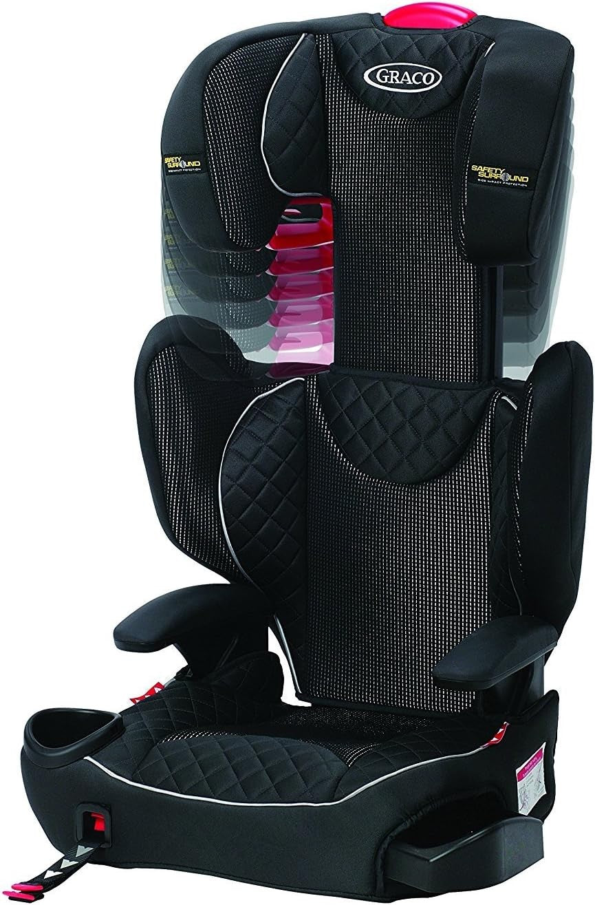 Highback Booster Car Seat ISOFIX i-Size Group 2/3 4–12 Years Side Impact