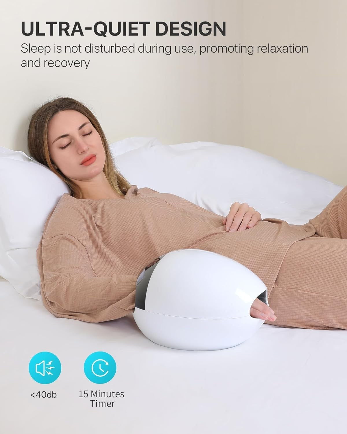 Cordless Electric Hand Massager Heat Therapy | Arthritis Pain Relief