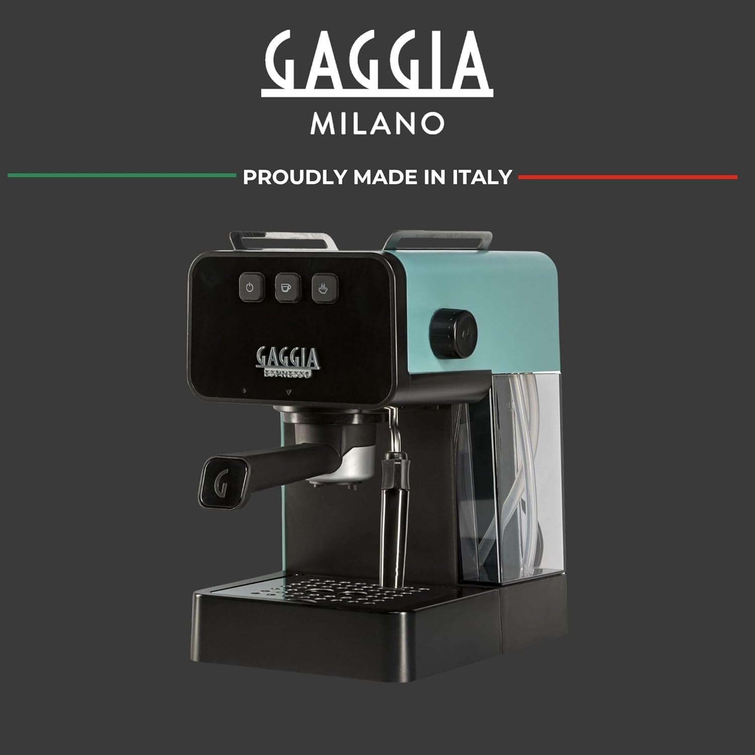 Manual Espresso Coffee Machine 1.2L | Milk Frother | Compact 1260W | Barista