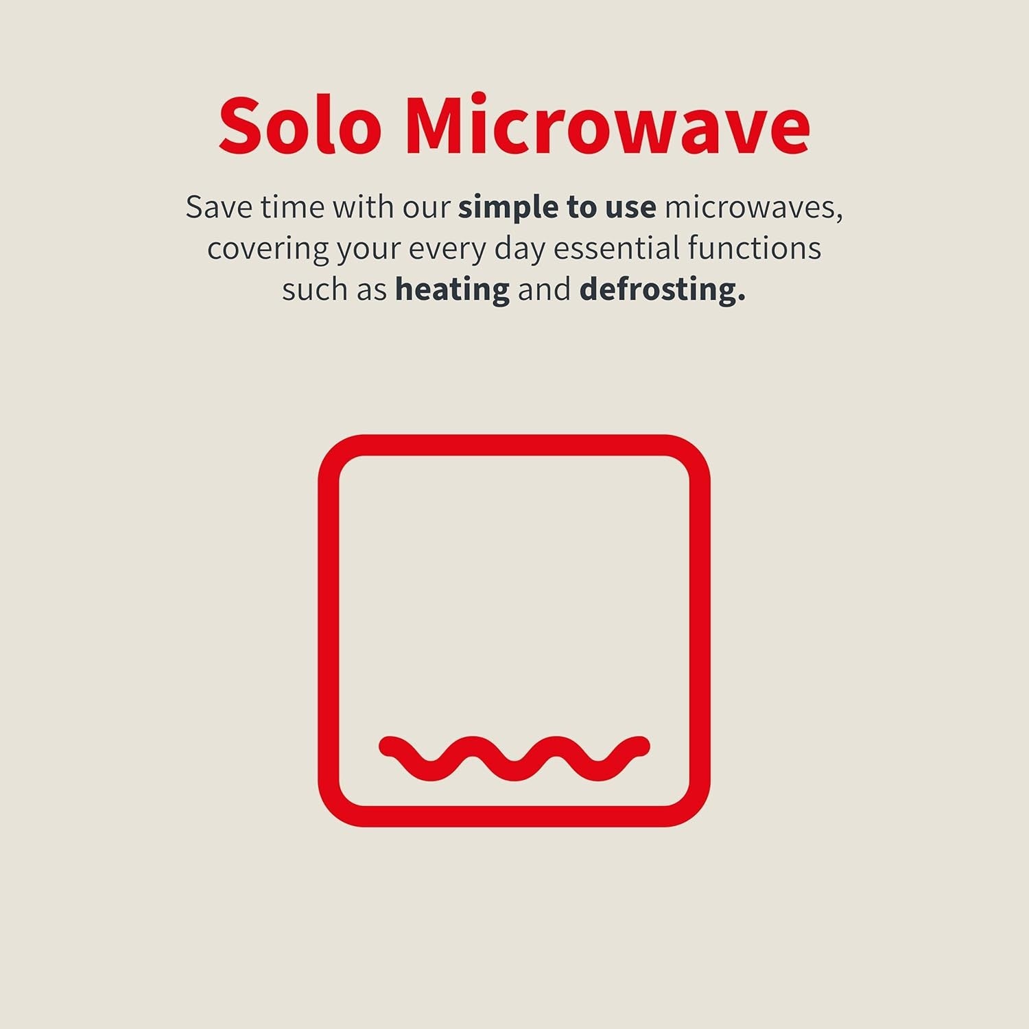Sharp 23L 900W Solo Microwave Digital Silver Countertop Oven