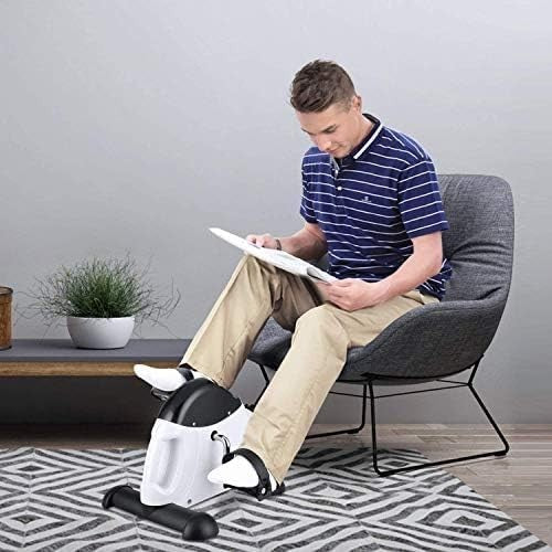 Mini Pedal Exerciser w/ LCD Display & Adjustable Resistance for Arms & Legs