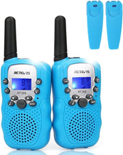 Kids Walkie Talkies 1 Pair VOX Flashlight 8 Channel Outdoor Toy Gift