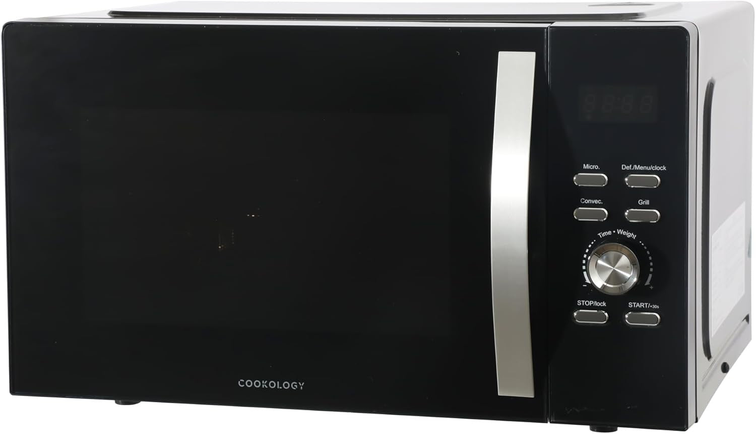 Cookology 25L Combi Microwave Oven Grill 900W 1200W 2200W Black